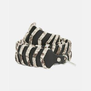 Vittoria Napoli Leather Guitar Purse Crossbody Strap